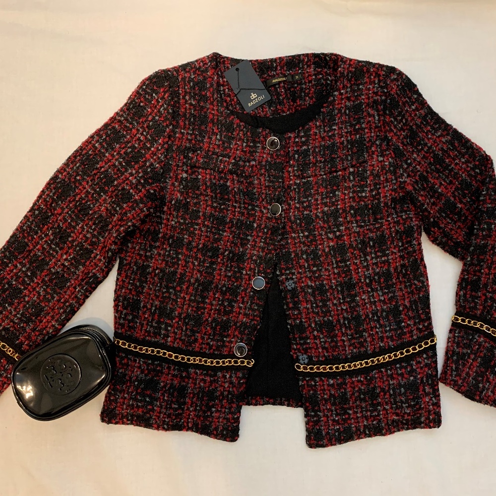 Red Tweed Jacket